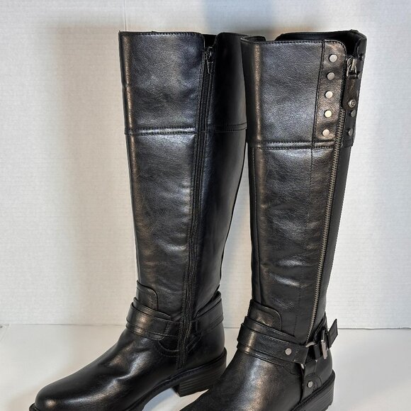 Women's New black size 8.5 Tall Boots - Picture 4 of 16